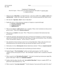 Chapter 3 – “Federalism” – Study Guide