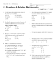 South Pasadena • AP Chemistry