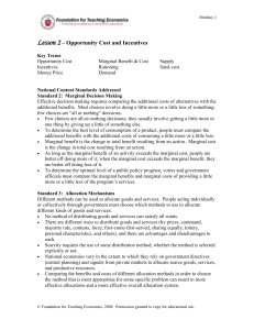 EFL Lesson 2 - Foundation for Teaching Economics