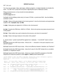 BIO520 Final Exam 5/07 Jim Lund You may use any books, notes