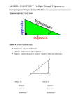 trigonometric functions - Gwendolyn Brooks College Prep