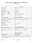 Balance Sheet - Alaska Rural Rehabilitation Corporation
