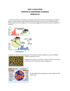 Unit 1 Evolution Chp 22 Module 2