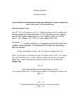 Finding the square root of a number and squaring a number are