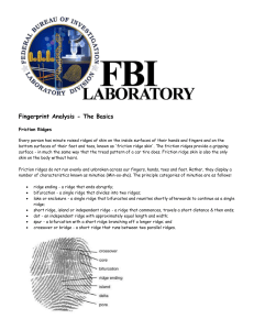 Fingerprint Analysis Lab