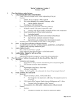 Marine Vertebrates: Lecture 3