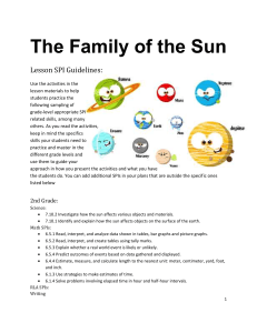 The Family of the Sun