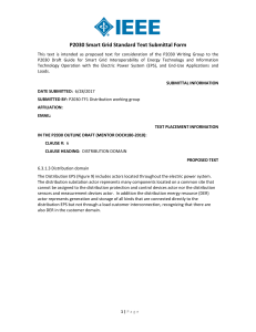 P2030 Smart Grid Standard Text Submittal Form This text is