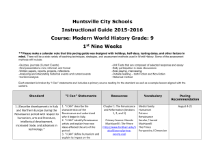 Huntsville City Schools Instructional Guide 2015