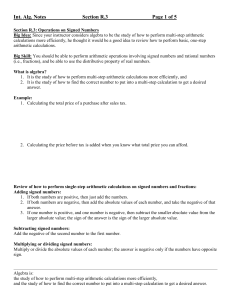 Lecture notes for Section R.3