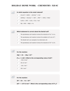 holiday home work - chemistry- xii-sc