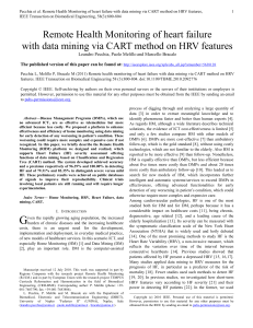 IV. Clinical protocol and evaluation