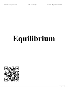 Equilibrium Booklet - mrstorie