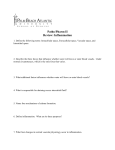 Review questions for Immune System