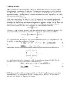CH26 LAB Capacitors