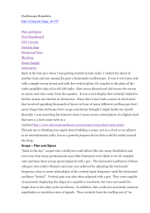 Oscilloscope Homebrew