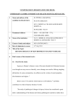 Proforma for registration of subjects for PG DISSERTATION