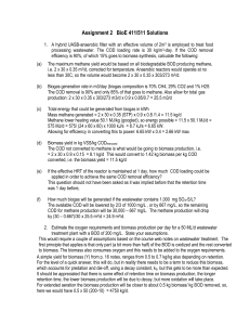 Assignment 2 solutions BioE 202