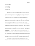 Sample Research Essay