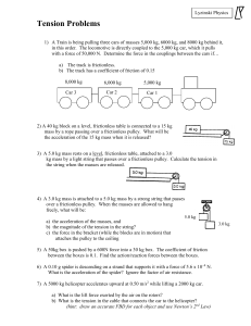 Force due to gravity: A field force (a vector quantity) that always is