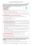 Drug Information Sheet("Kusuri-no-Shiori") Internal Published: 09