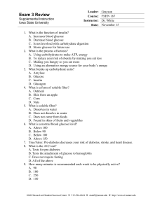 Exam 3 Review - Iowa State University