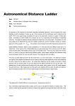 Astronomical Distance Ladder