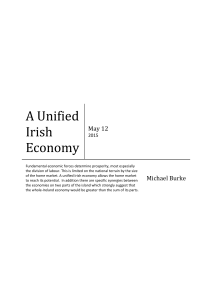 A Unified Irish Economy