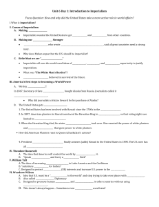 Introduction to IMPERIALISM