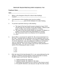 Mammoth Hospital Med/Surg Skills Competency Test