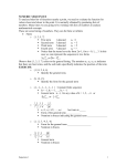 NUMERIC SEQUENCES