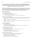 Hes-1 Final Exam Study Guide The final exam will take place on
