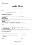 Intake Form - Soul Care Christian Counseling Services
