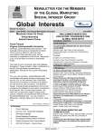 Global Interests - University of New Hampshire