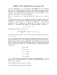 PROBset2_2014 - University of Toronto, Particle Physics and