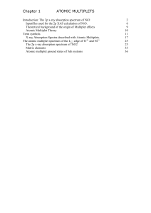 Introduction: The 2p x-ray absorption spectrum of NiO