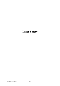 Laser Safety