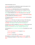 SI Biol 256 Worksheet Unit 3 B 1.) Anemia occurs when there is