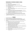 Circulation and Respiration Revised Class Notes