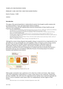 template for position paper