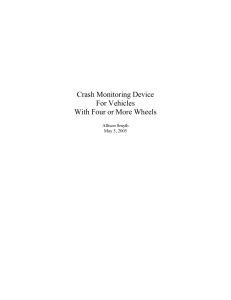 Crash Monitoring Device