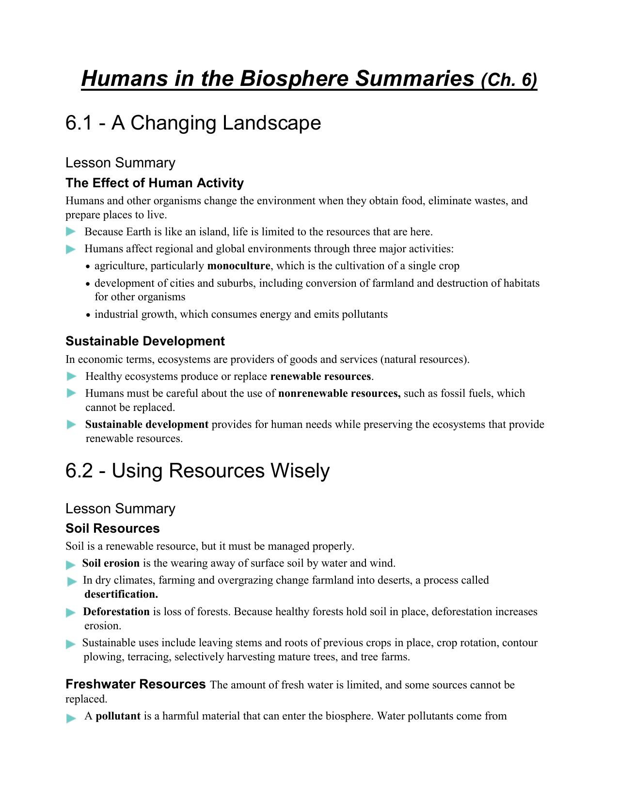 Doent, 6.1 A Changing Landscape Worksheet Answers