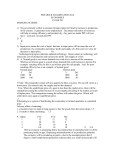 PRE MOCK EXAMINATION 2014Eco question paper and answer