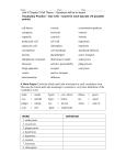 Cell Structure and Function