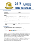 Entry_Notebook - ICF Builder Magazine
