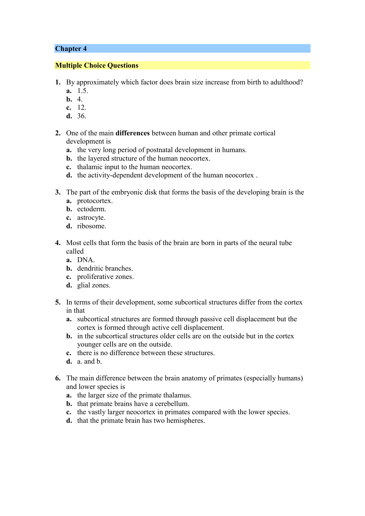 Brain Cell Development Differs In Those >> Chapter 2 Brain Cell Development Differs In Those >> Chapter 2