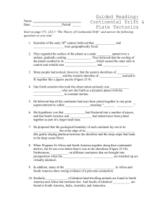 Guided Reading on Sections 23.3 and 23.4