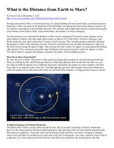 9/20/16 Tuesday Honors Earth to Mars article