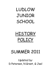 British history - Ludlow Junior School