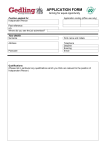 Application Form Independent Person